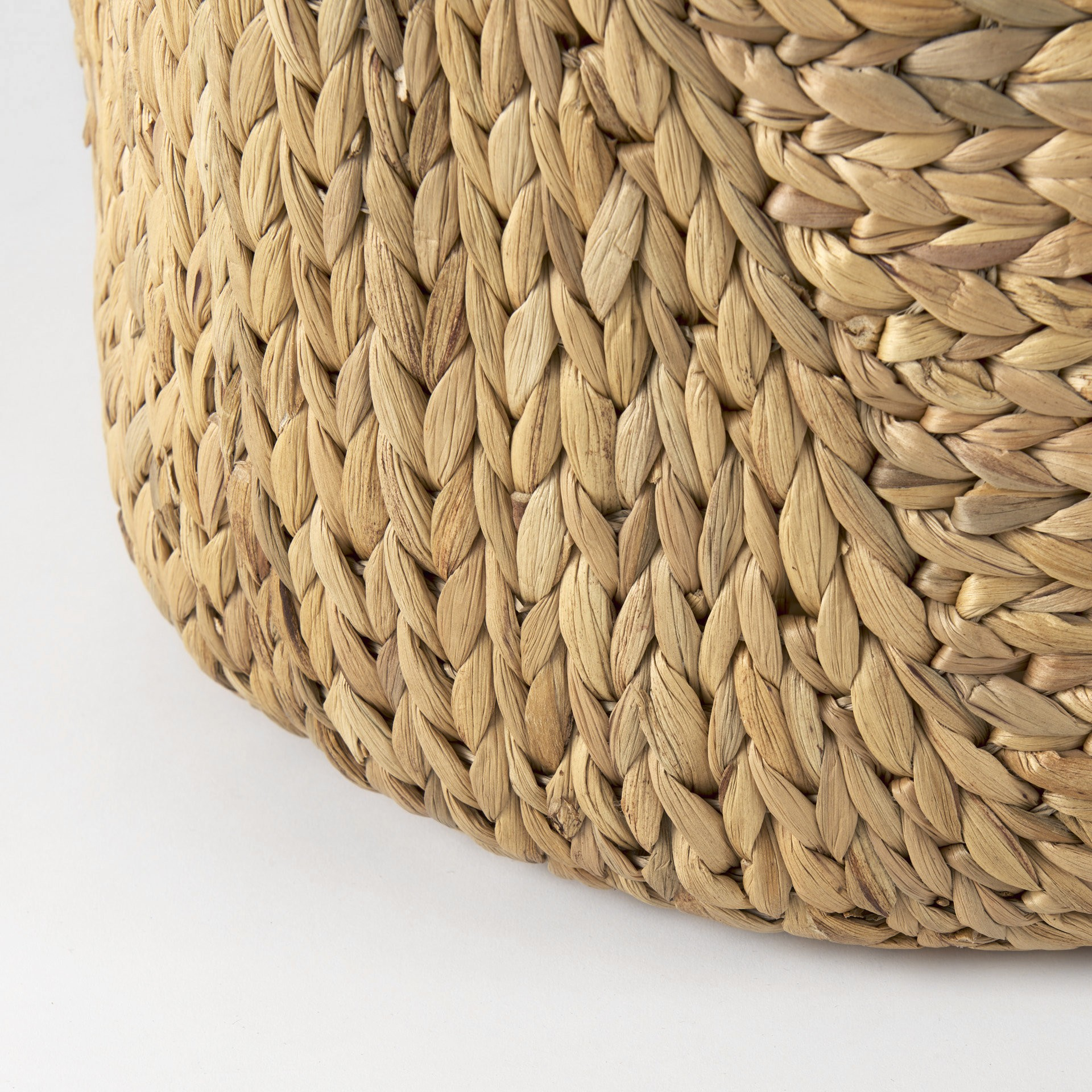 Braided Wicker Storage Basket Set