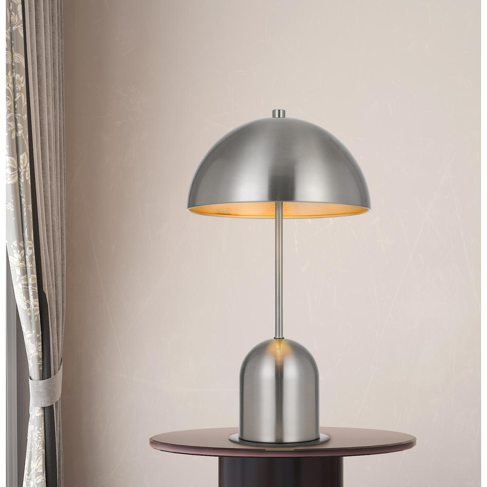 Olivia 40W Brushed Steel Touch Sensor Accent Lamp