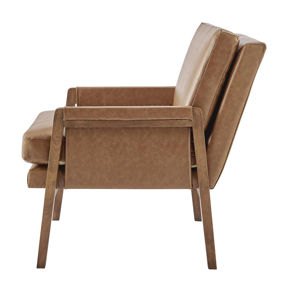Colton Faux Leather Armchair