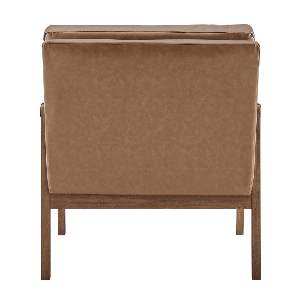 Colton Faux Leather Armchair