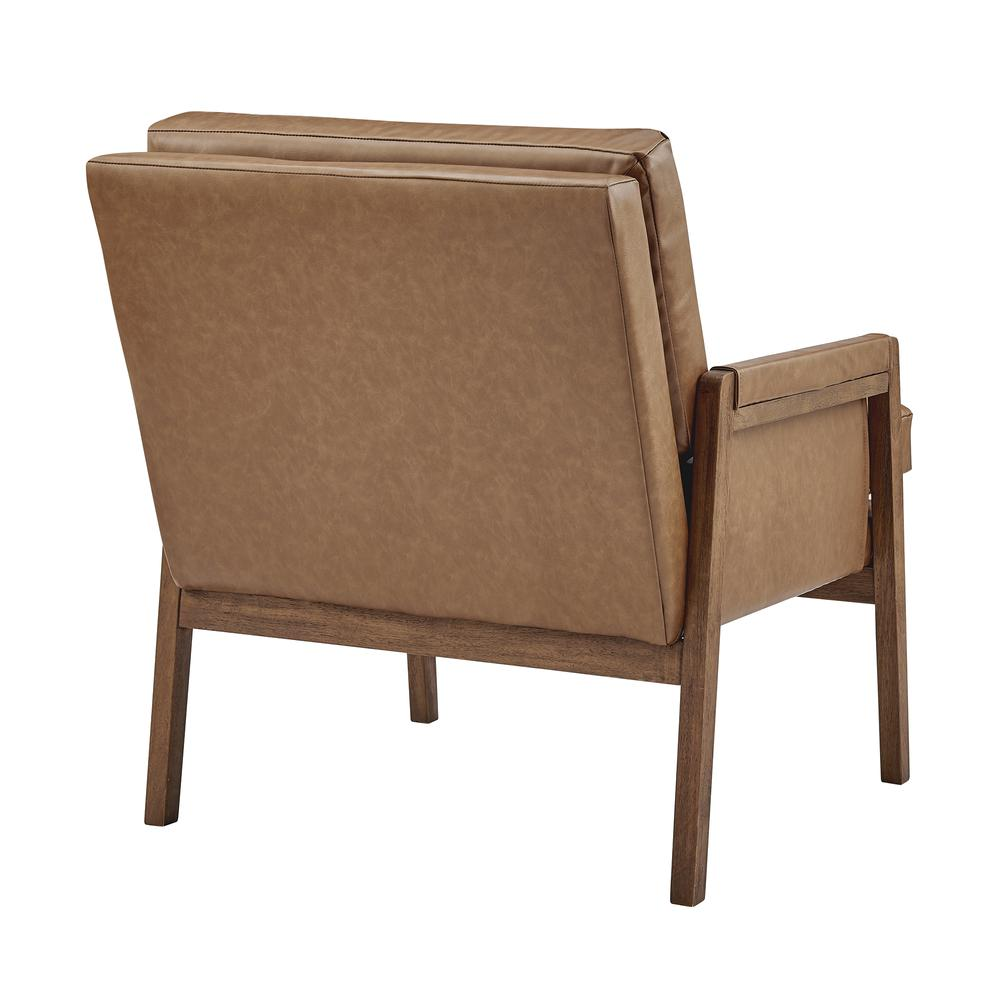 Colton Faux Leather Armchair