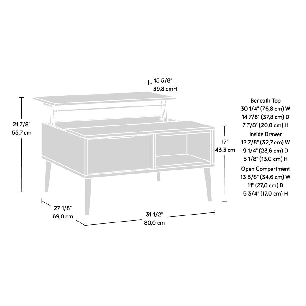 Ambleside Lift Top Coffee Table Sw