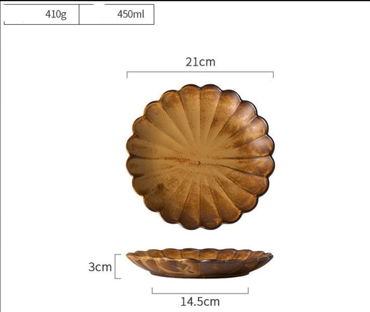Fall Bloom Ceramic Bowls & Plates