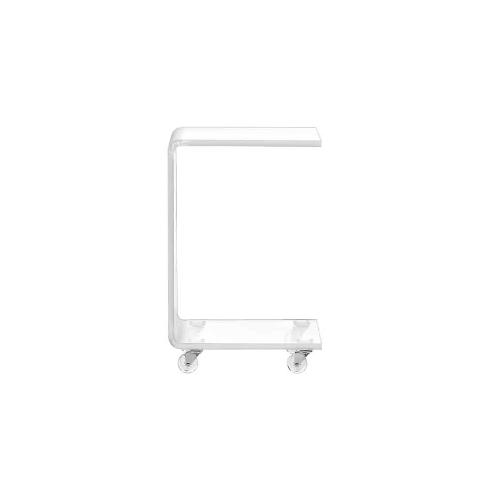 Acrylic Chairside Table