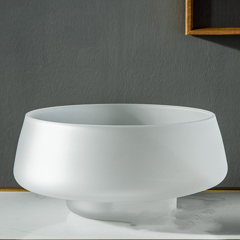 Frosted Luxe Glass Vases