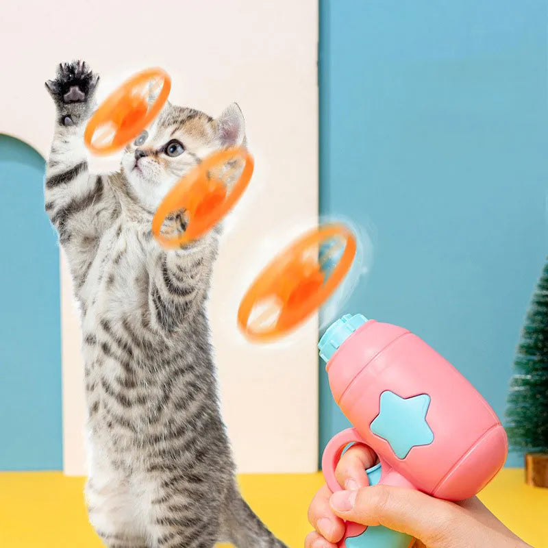 Cat Flying Windmill Interactive Toy