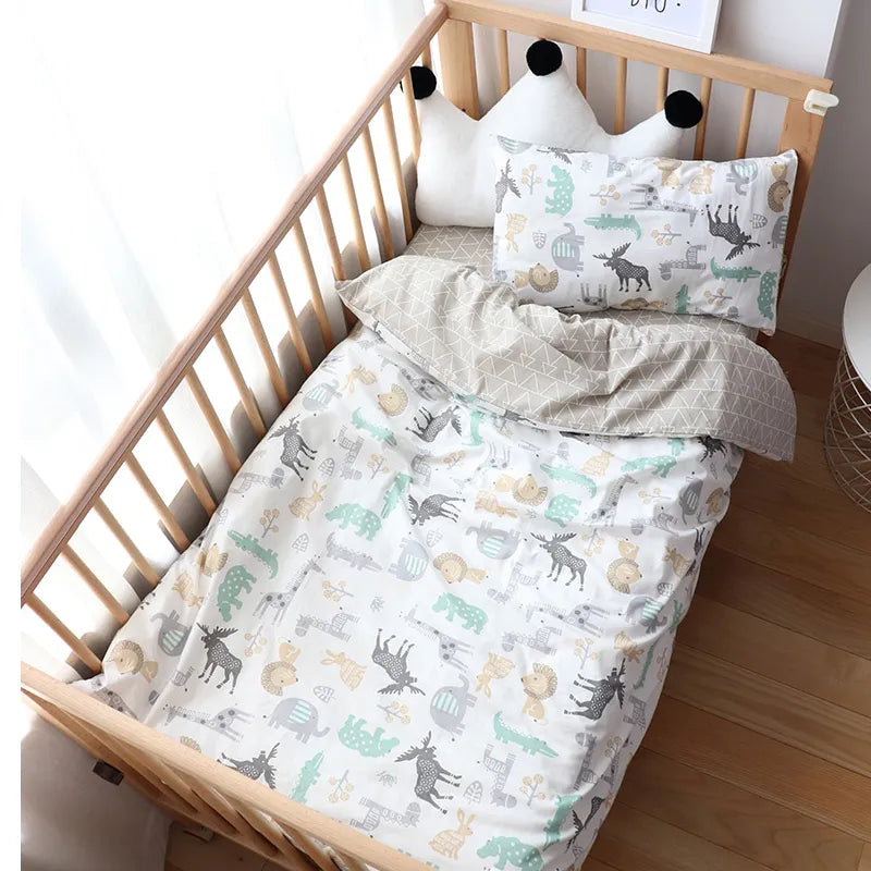 Cuddles Baby 3-pcs. Bedding Set