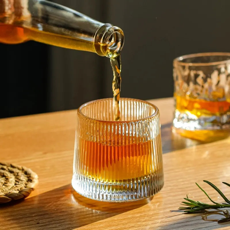 GIANXI Rotating Glass Cup Set