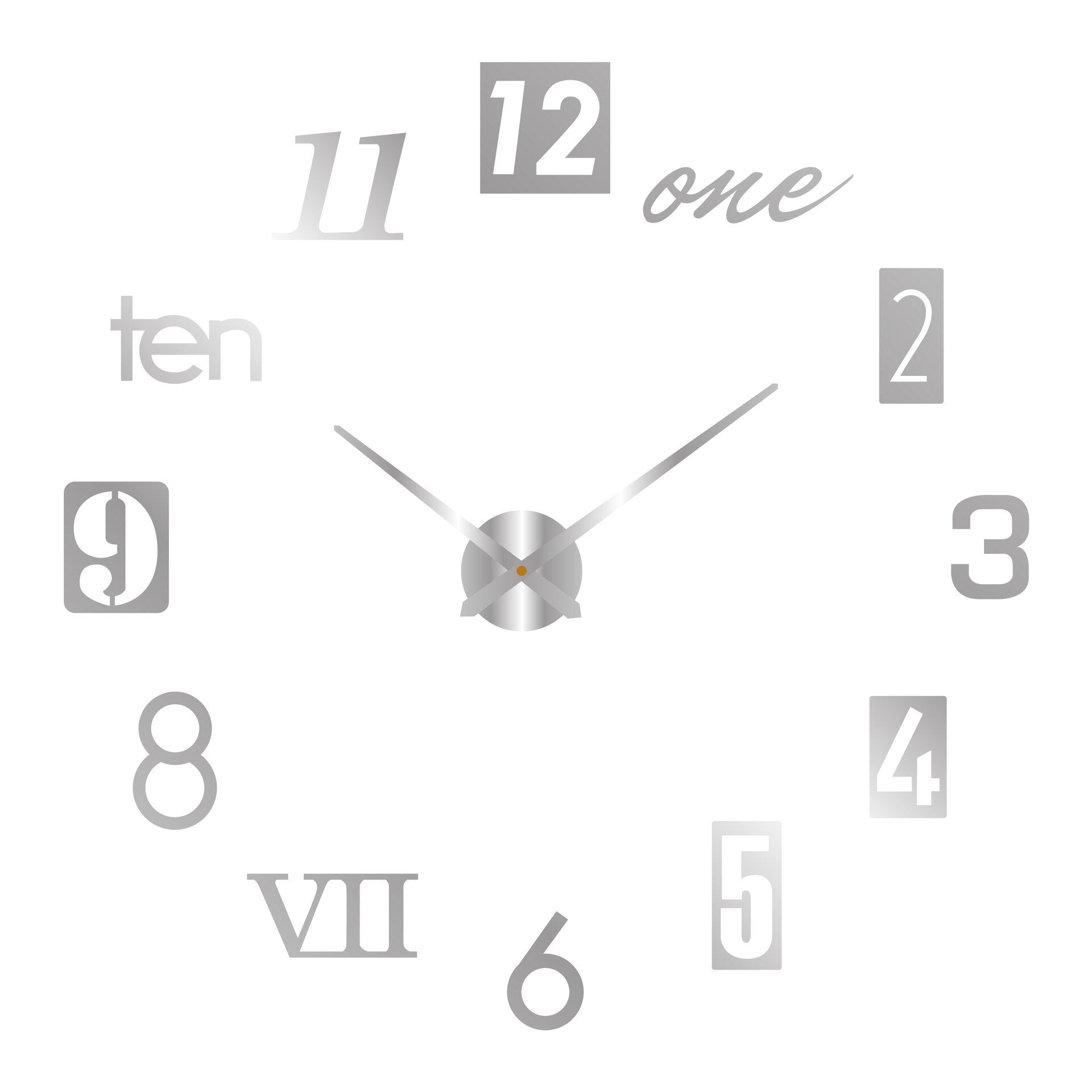 3D Wall Clock