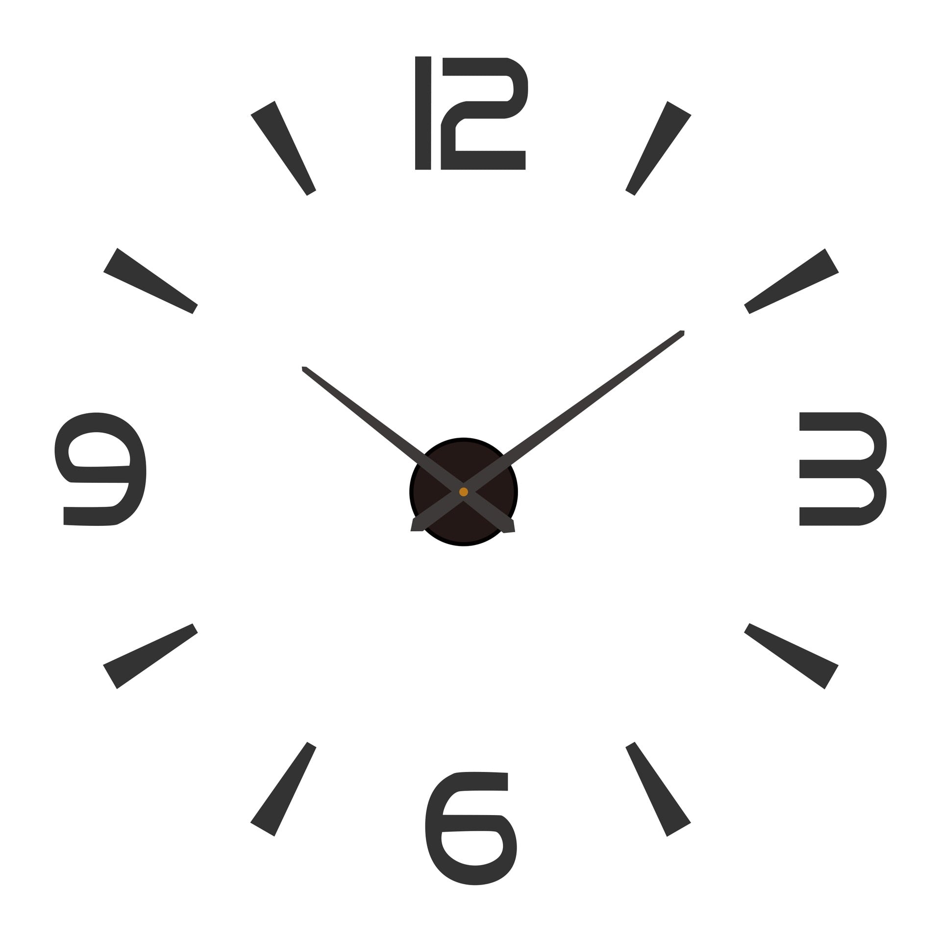 3D Wall Clock