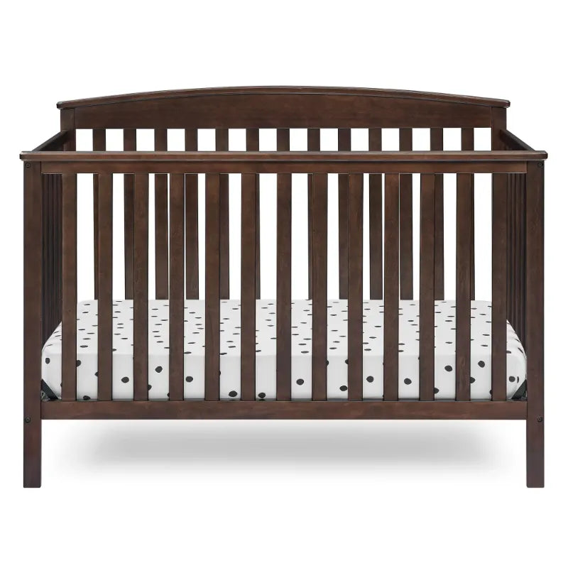 6-in-1 Walnut Convertible Baby Crib