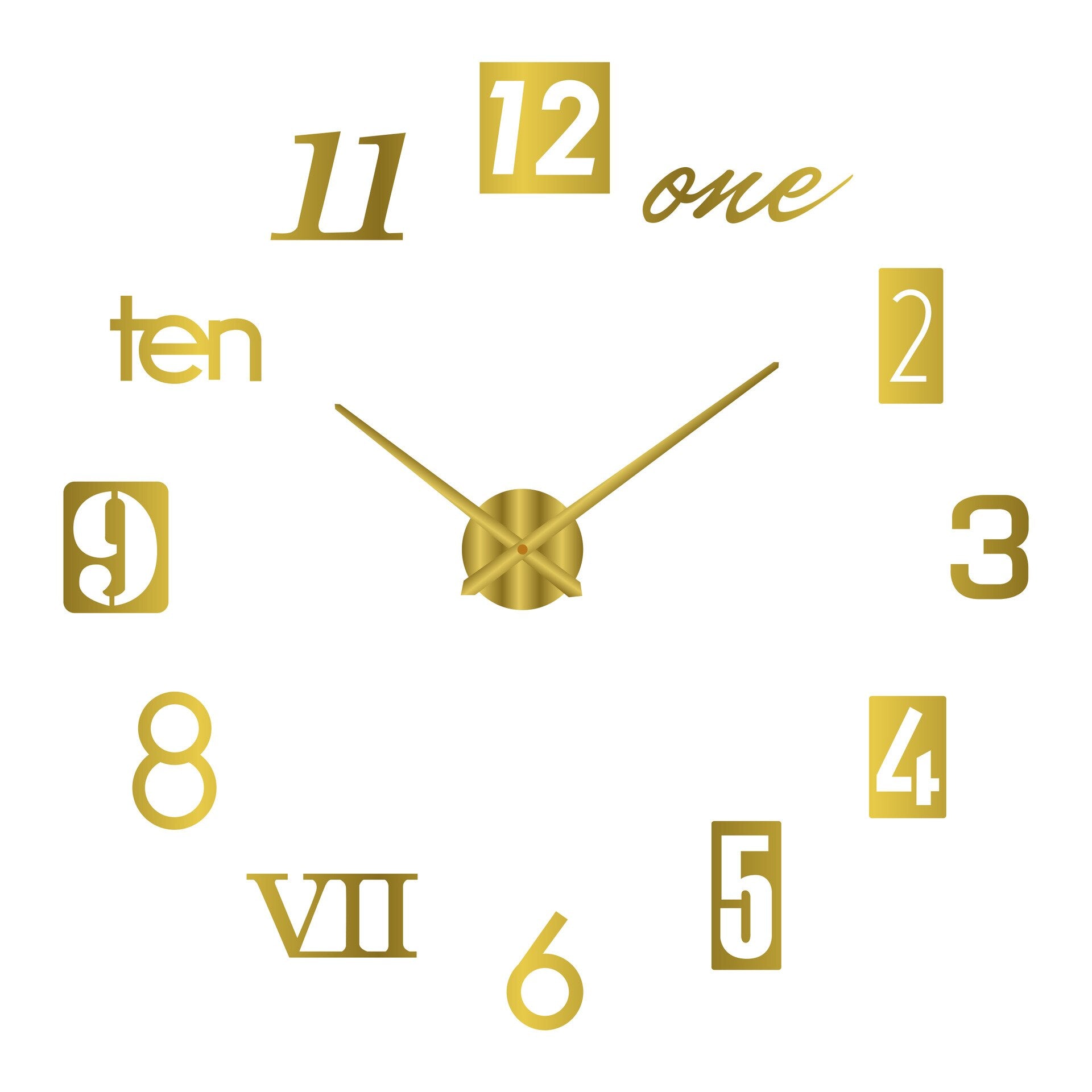 3D Wall Clock