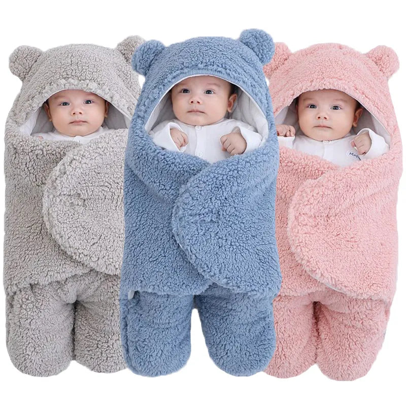 Newborn Baby Bear Sleeping Blanket