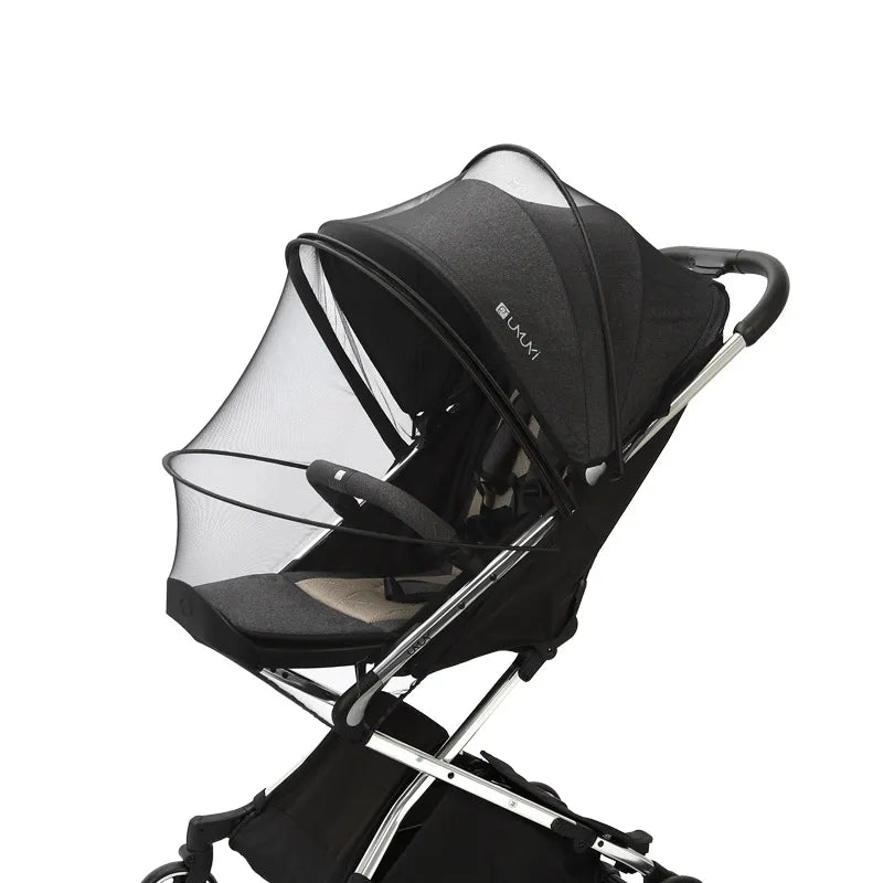 Baby trolley protective mesh