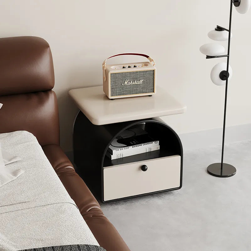 Luxe Nordic Modern Arch Base Nightstand