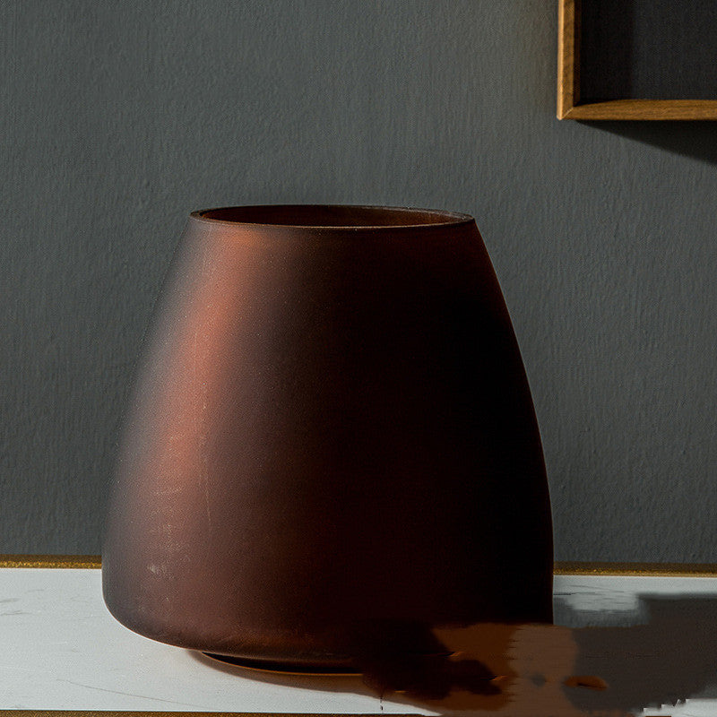Frosted Luxe Glass Vases