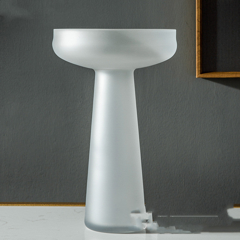 Frosted Luxe Glass Vases