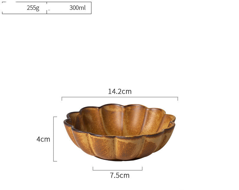 Fall Bloom Ceramic Bowls & Plates