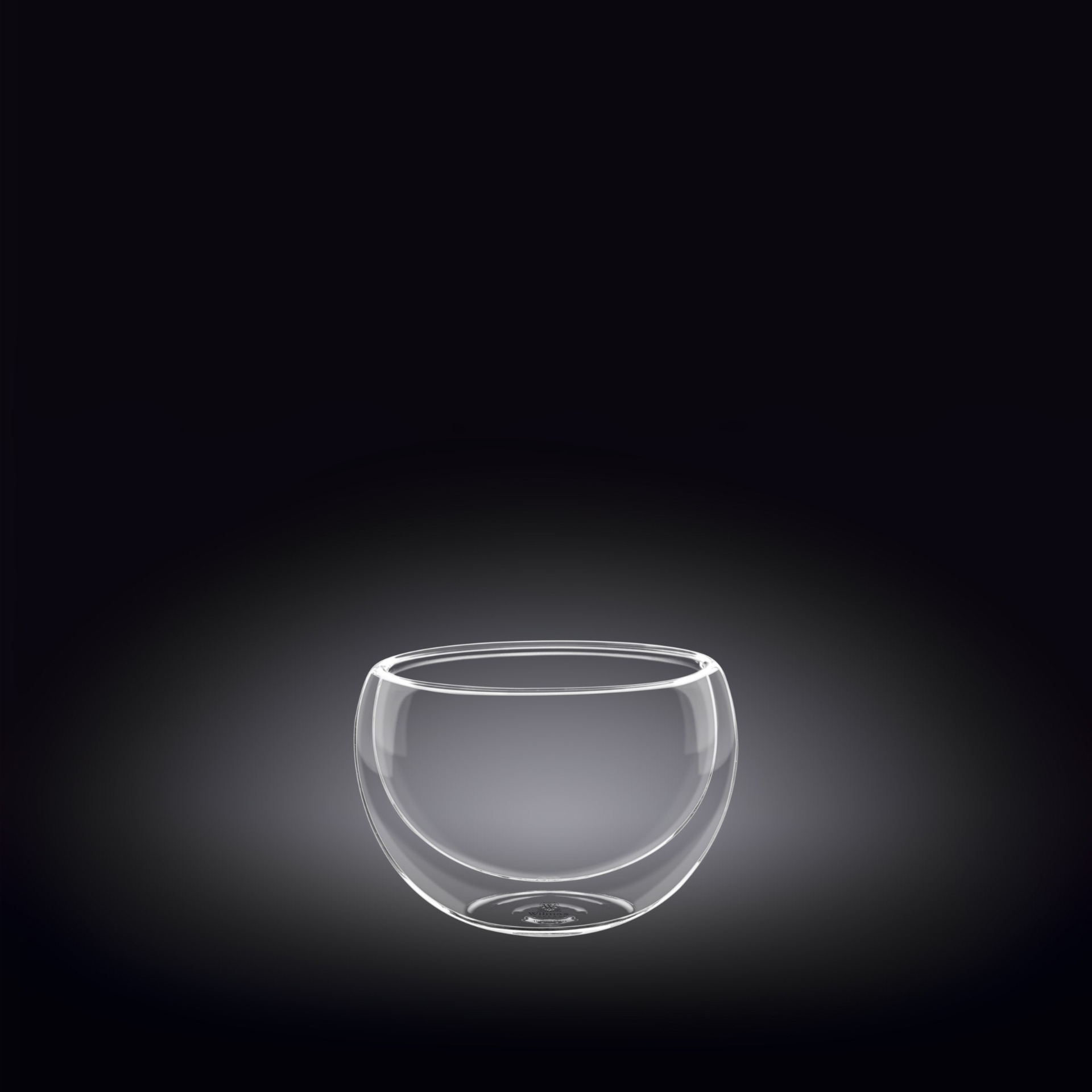 Double-Wall Vacuum Sealed Thermo Glass Bowl 1.7 Fl Oz | 50 Ml