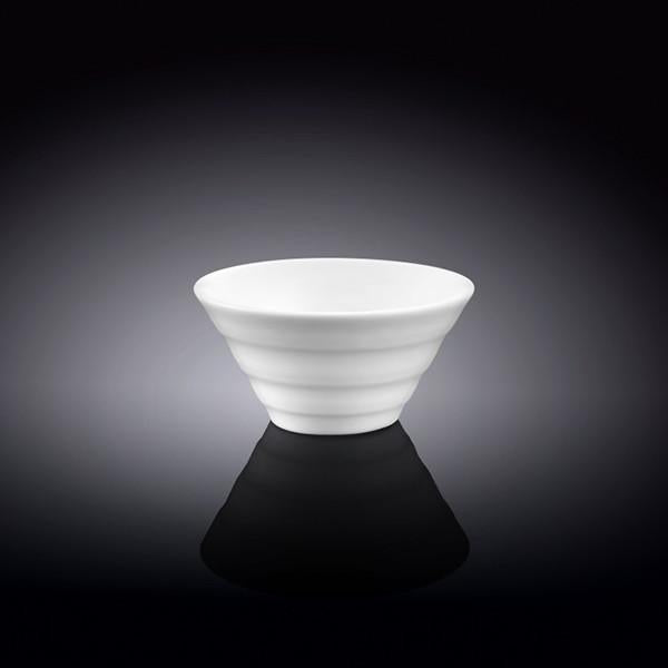 Cone Shaped White Dessert Dish 4" X 2" | 6 Fl Oz |