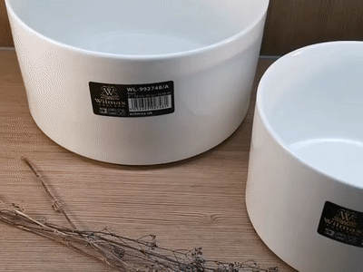 Deep White Bowl 6" | 15 Cm 47 Fl Oz | 1400 Ml