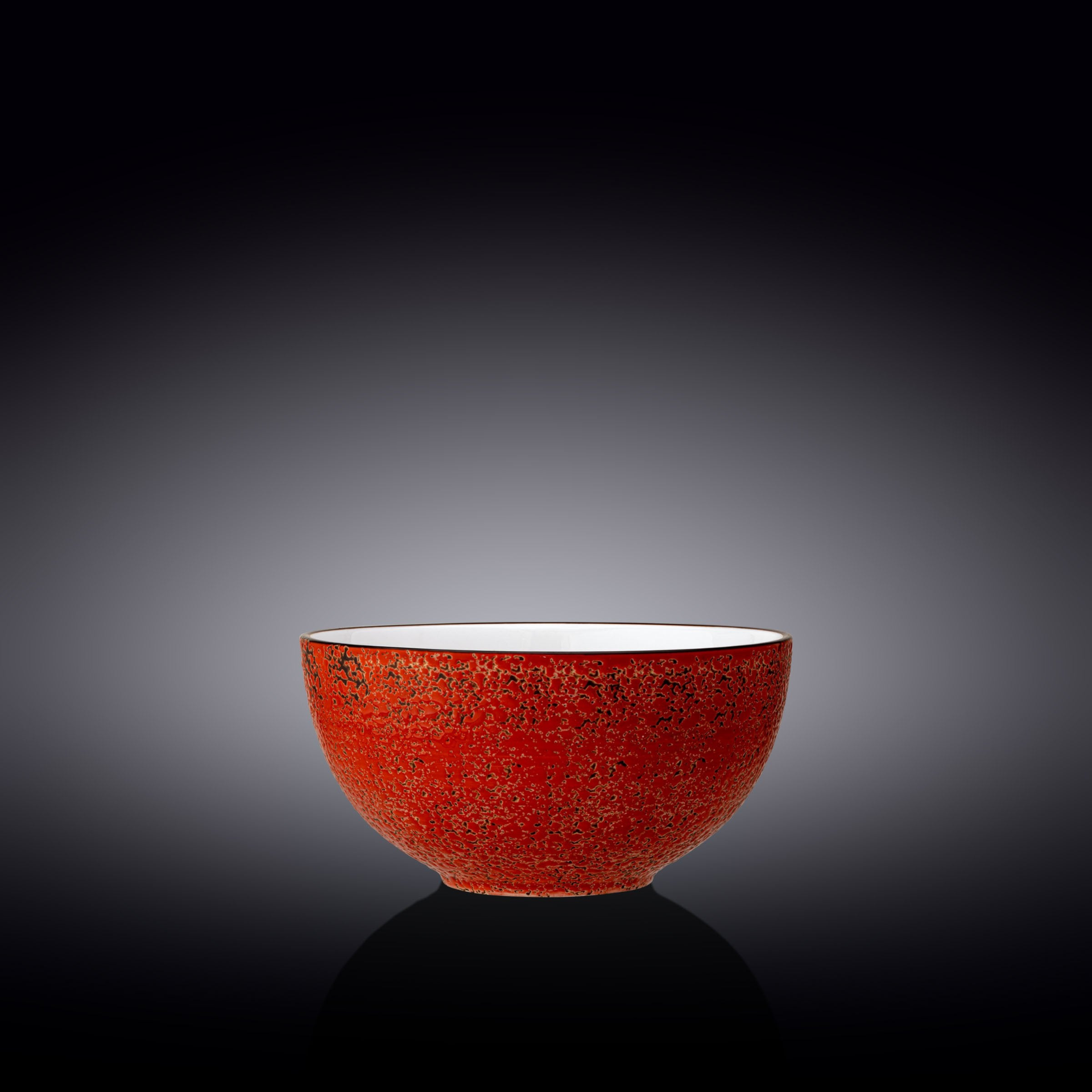 Red Porcelain Bowl 6.5" | 16.5 Cm 34 Fl Oz | 1000 Ml