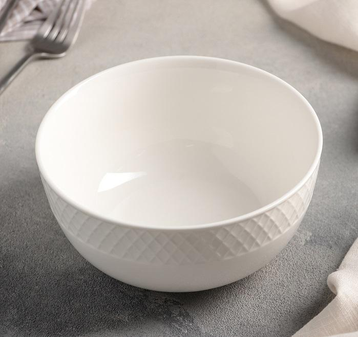 White Bowl 6.5" | 16 Cm 31 Fl Oz | 930 Ml
