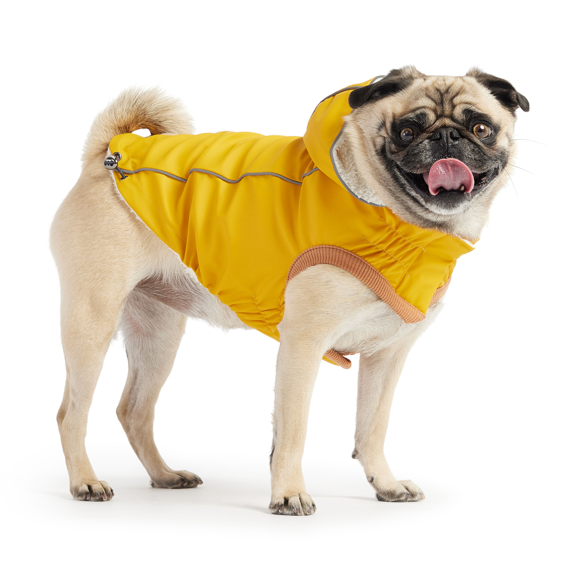 Yellow Insulated Raincoat