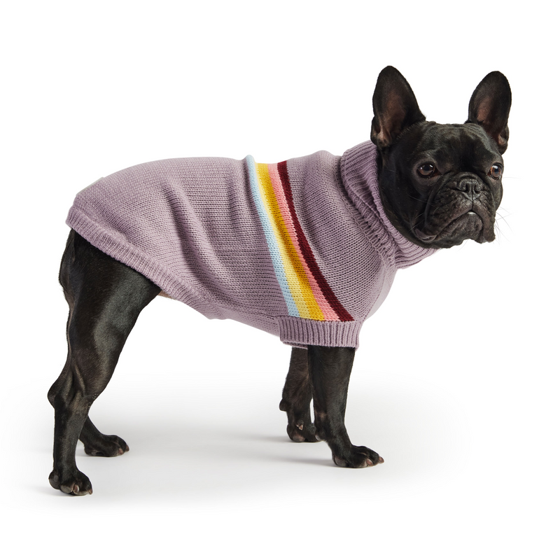Lavender Retro Sweater