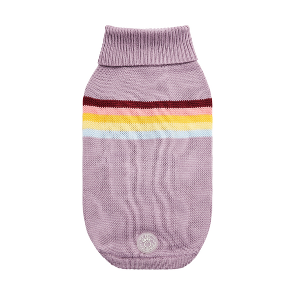 Lavender Retro Sweater