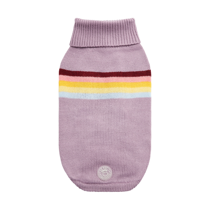 Lavender Retro Sweater