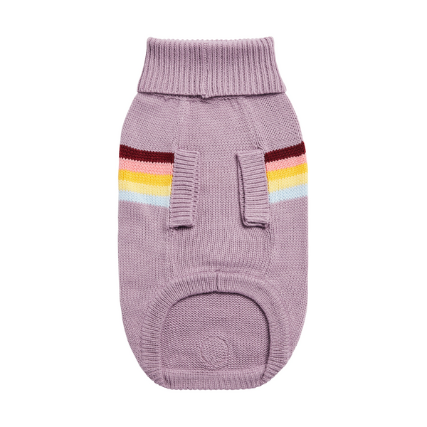 Lavender Retro Sweater