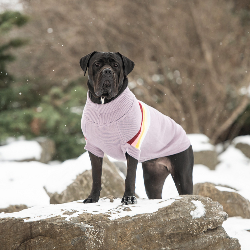 Lavender Retro Sweater
