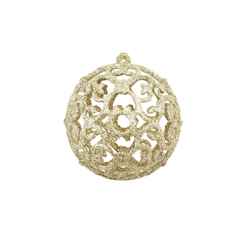 Christmas Gold Ball Ornament 100-Piece Set