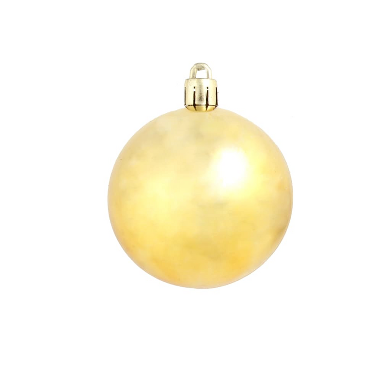 Christmas Gold Ball Ornament 100-Piece Set