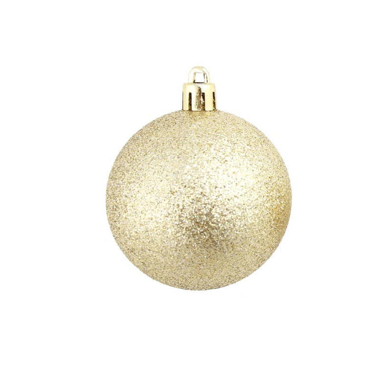 Christmas Gold Ball Ornament 100-Piece Set