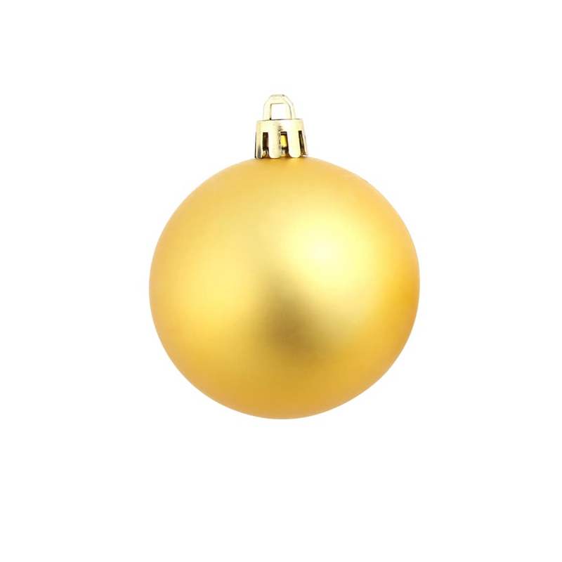 Christmas Gold Ball Ornament 100-Piece Set