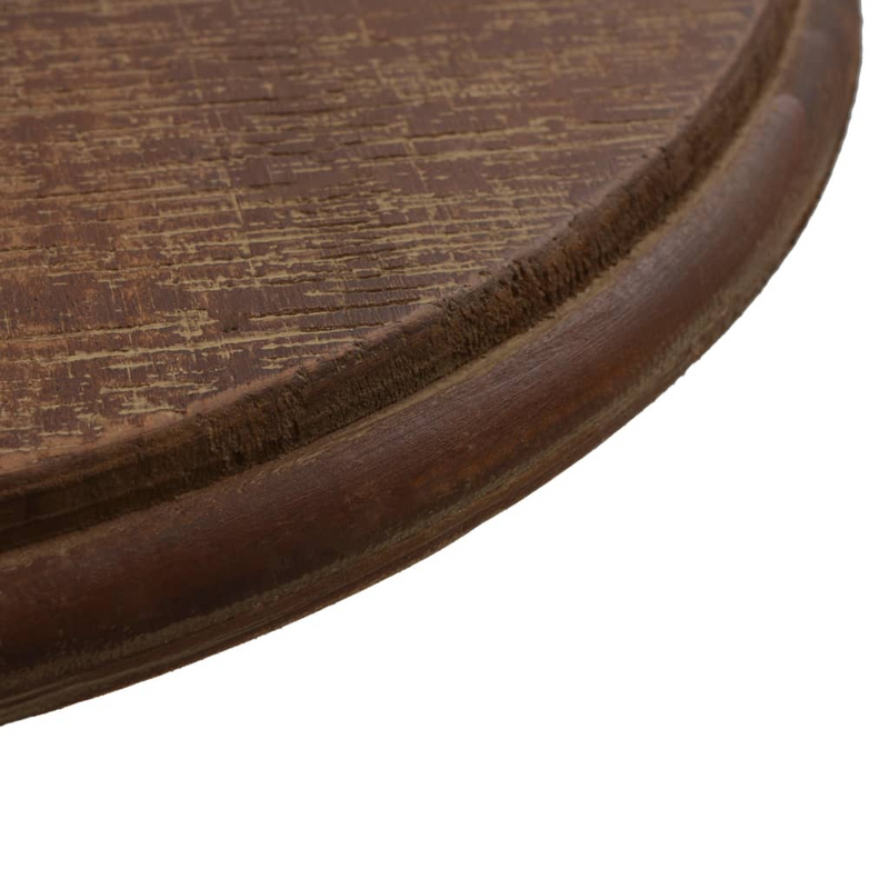 vidaXL End Table Solid Wood Fir 15.7"x25.2" Brown