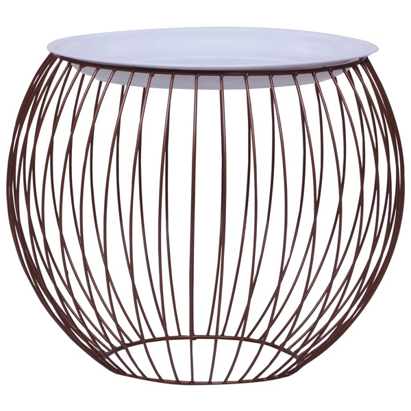 Gold Coffee Table Ø 20"