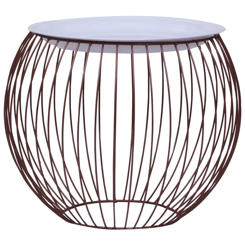 Gold Coffee Table Ø 20"