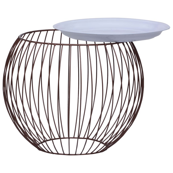 Gold Coffee Table Ø 20"
