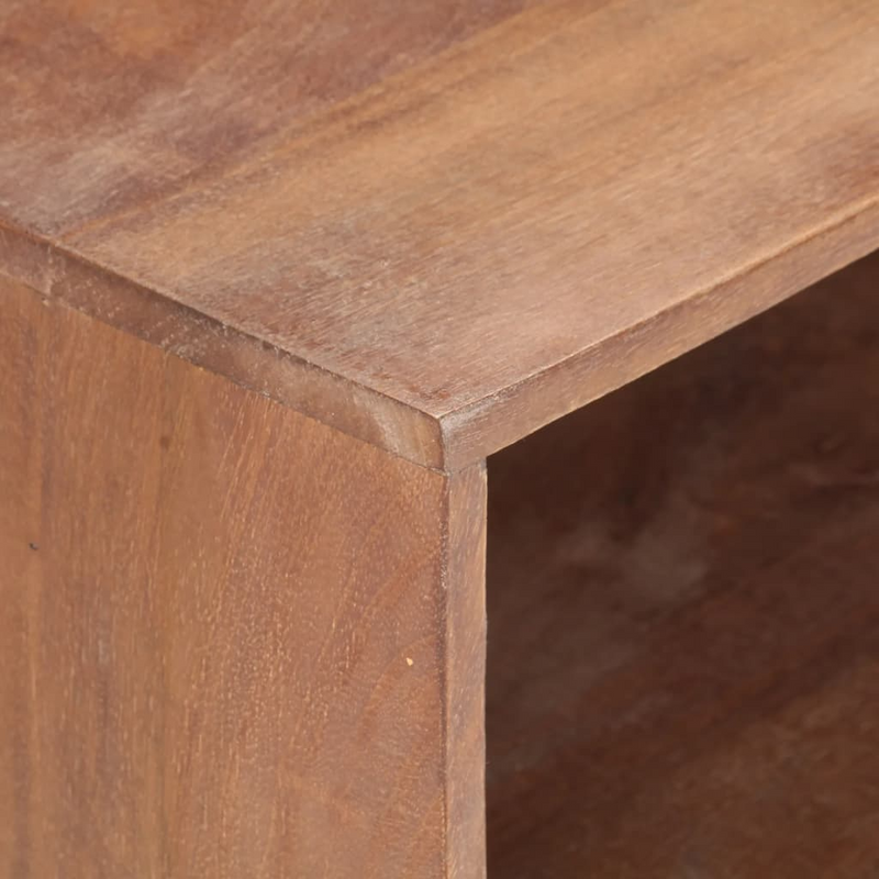 vidaXL Bedside Cabinet 15.7"x11.8"x19.7" Solid Mango Wood
