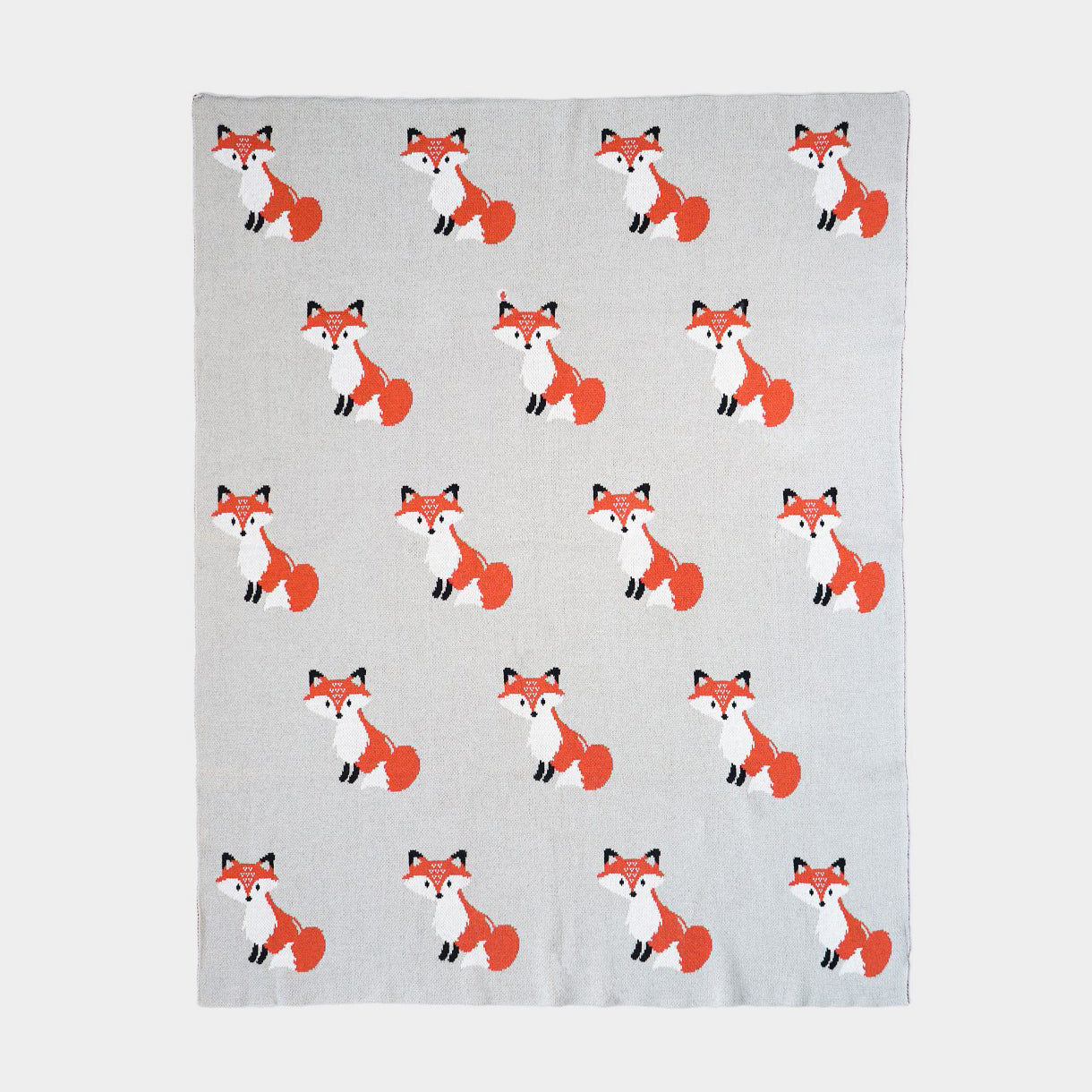 Cotton Fox Baby Blanket