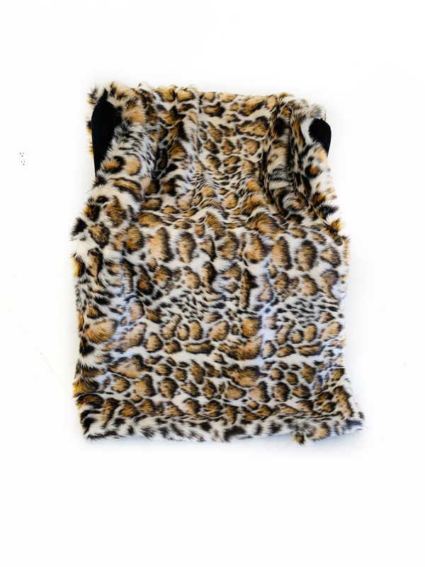 Majestic Safari Brown Tiger Faux Fur Luxury Throw Blanket