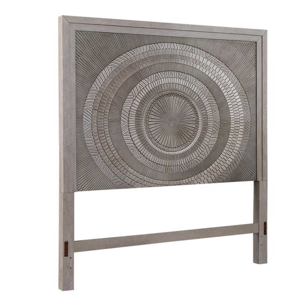 Queen Decorative Panel HB Contemporary Grey