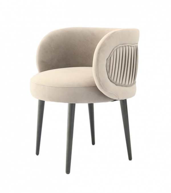 Blakely Abalone Elegance Velvet Accent Chair