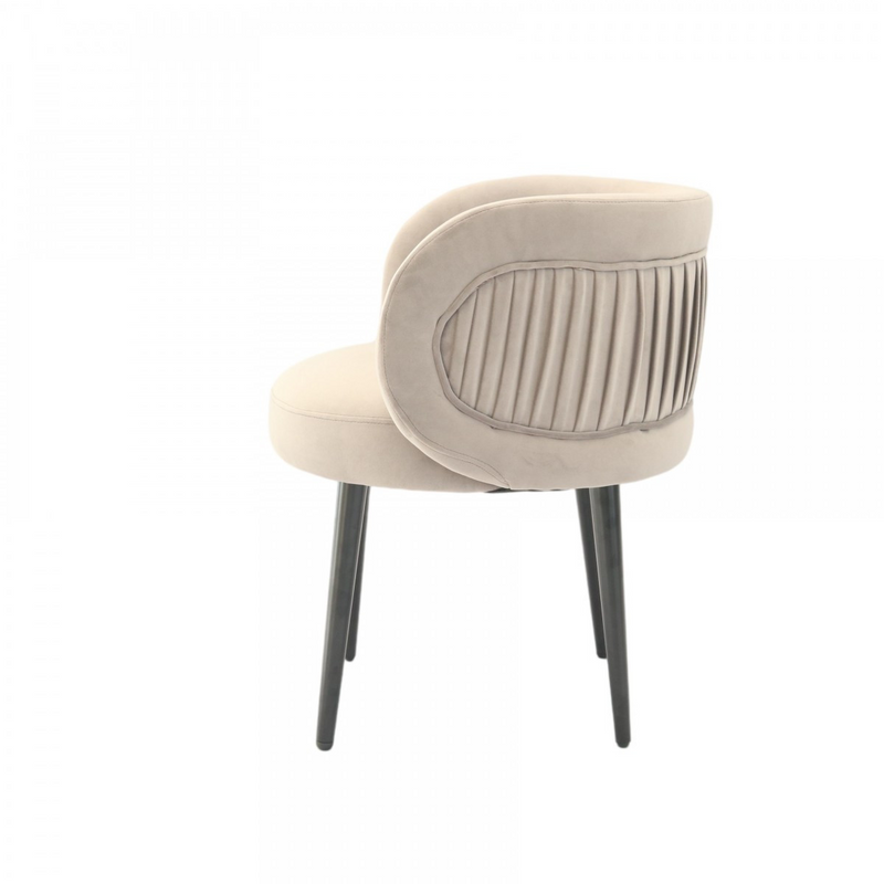 Blakely Abalone Elegance Velvet Accent Chair