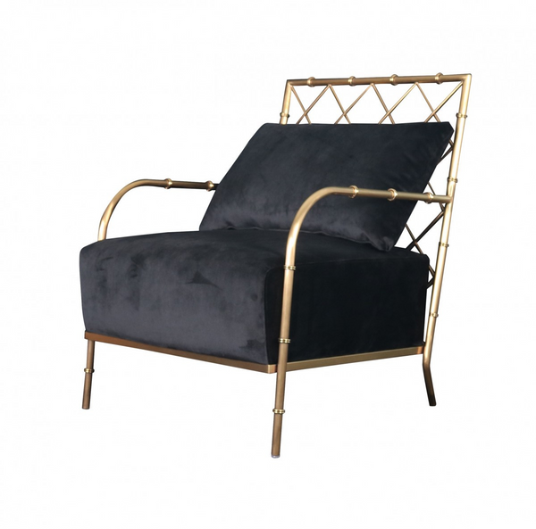 Midnight Luxe Accent Armchair