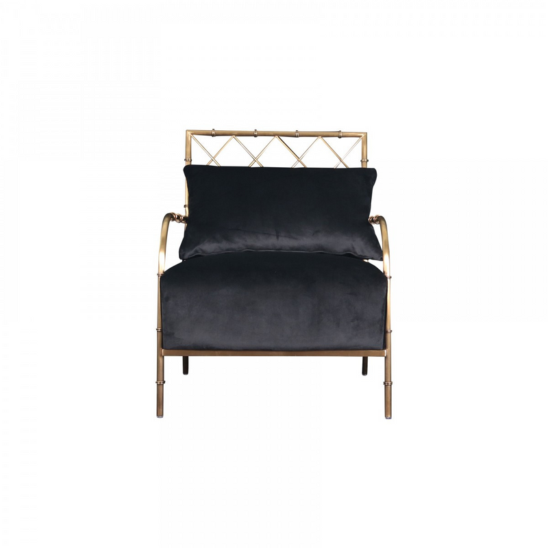 Midnight Luxe Accent Armchair