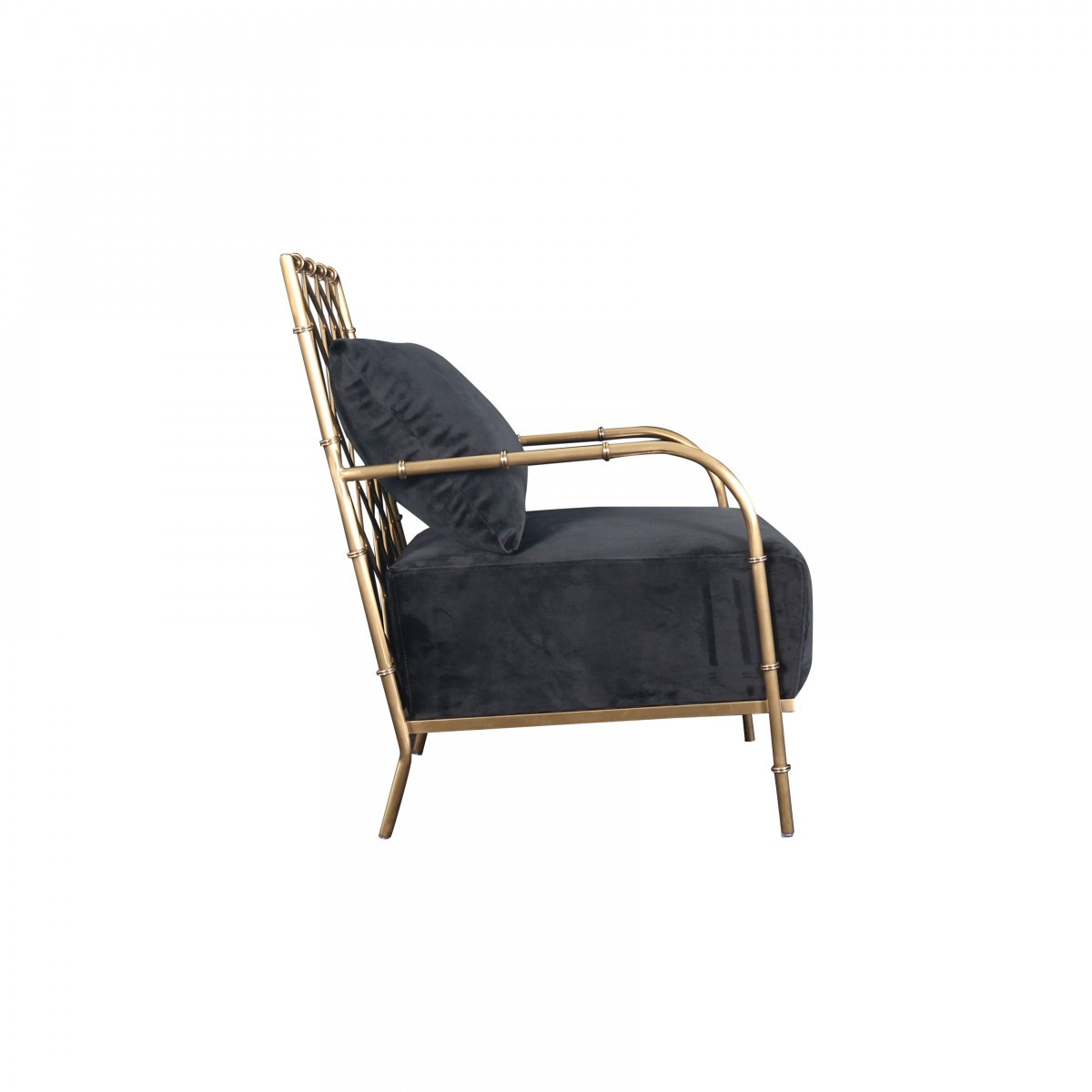 Midnight Luxe Accent Armchair